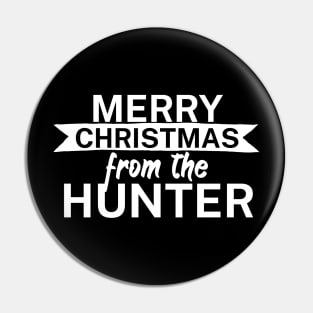 Merry christmas from the hunter Pin