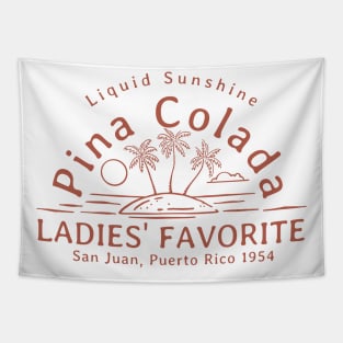 Pina Colada - 1954 - Liquid sunshine Tapestry