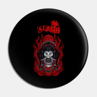 the clash combat rock Pin