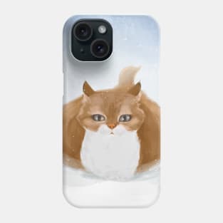 奔跑的猫咪running cat Phone Case
