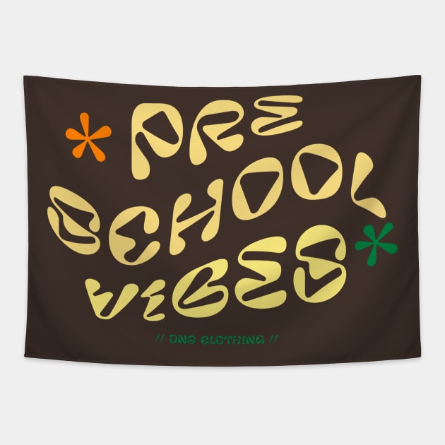 Preschool Vibes Preschool Day Of School Tapestry by DNS Vietnam LocalBrand