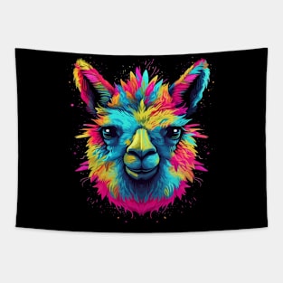 Llama Smiling Tapestry