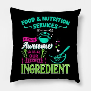 Food & Nutrition Services Being Awesome Lunch Pillow