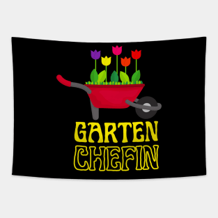 Garten Chefin Gartenarbeit Gärtnerin Hobby Tapestry