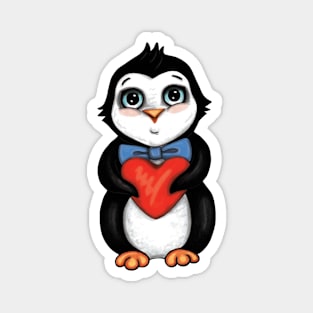 Penguin boy Magnet