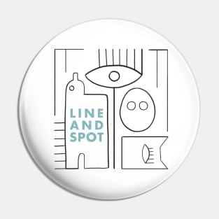 line and spot Pin