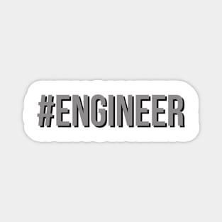 #engineer in gray Magnet