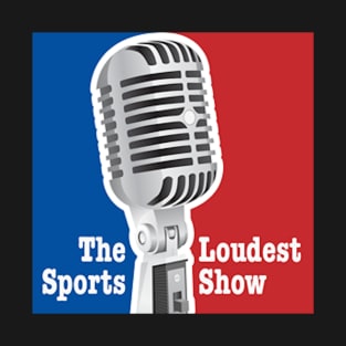 The Loudest Sports Show Mic Logo T-Shirt