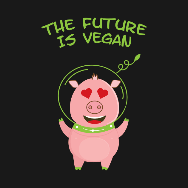 The Future is Vegan by JevLavigne