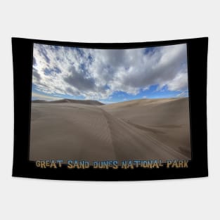 Colorado State Outline (Great Sand Dunes National Park) Tapestry