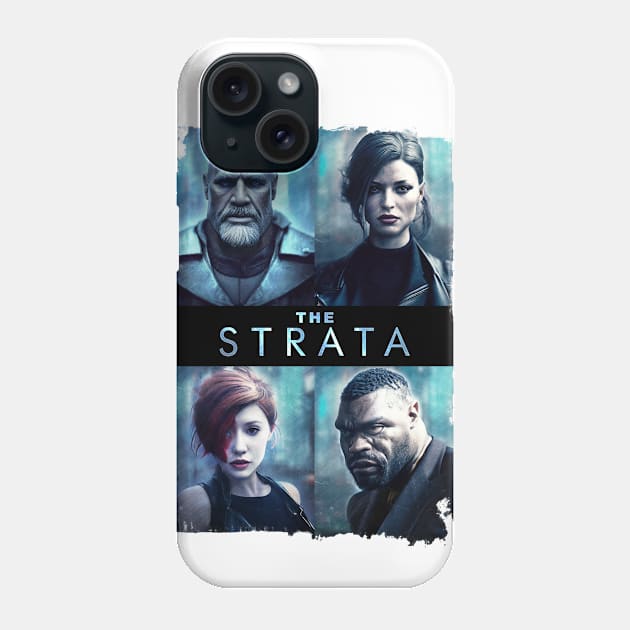 Rust Somers Narli Carver Portrait Rough Edge Phone Case by Beyond the Dark