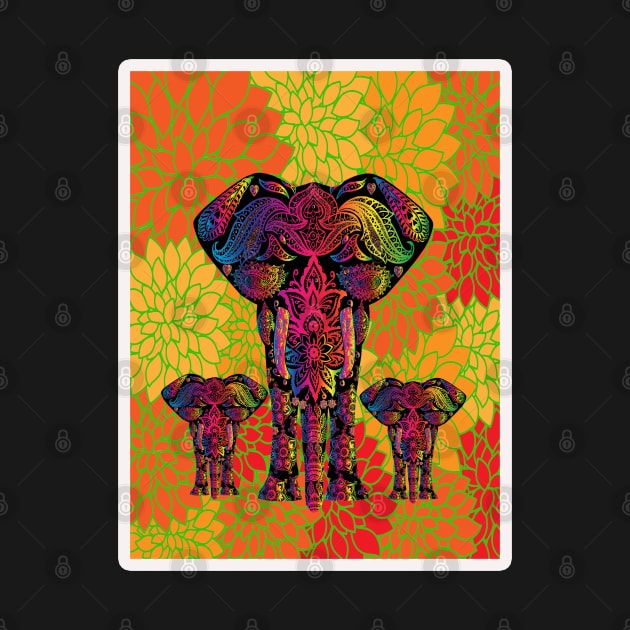elephant art by Shreedigital 