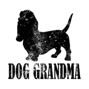 Basset Hound Dog Grandma T-Shirt