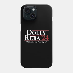 Dolly Reba 2024 Make Country Great Again Vintage Phone Case