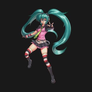 Punk Hatsune Miku T-Shirt