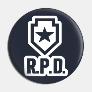 Resident Evil 2: REmake RPD Logo Pin