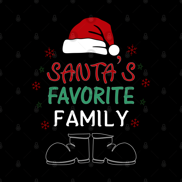 Family Christmas, Santa's Favorite Family by creativeKh