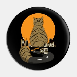 Cat City Travel Pin