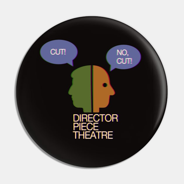 Directorpiece Theatre Logo Pin by The Small Beans Store