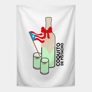 Coquito Puerto Rico Pistachio Drink Cocktail Boricua Food Tapestry