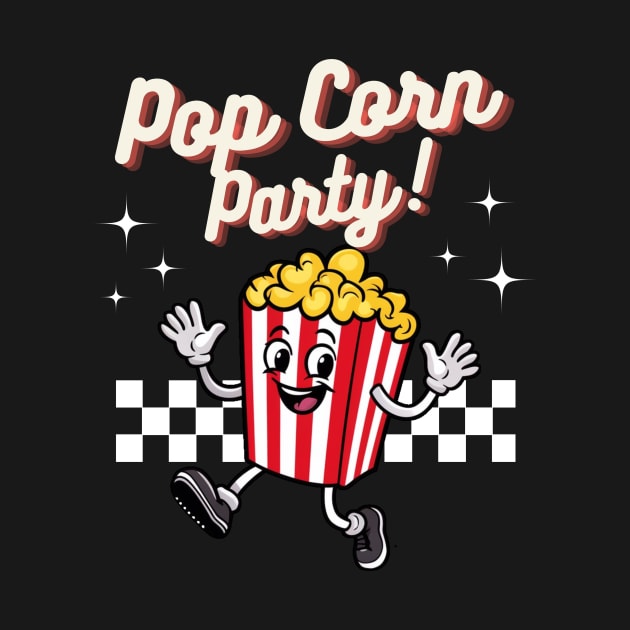 Funny Popcorn Party by Montony