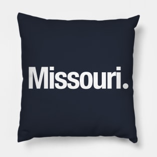 Missouri. Pillow