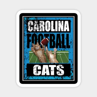 Funny Carolina football Cats Magnet