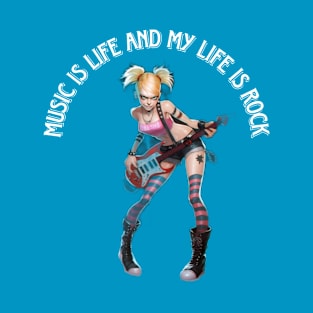 Music is Life and My Life is Rock T-Shirt