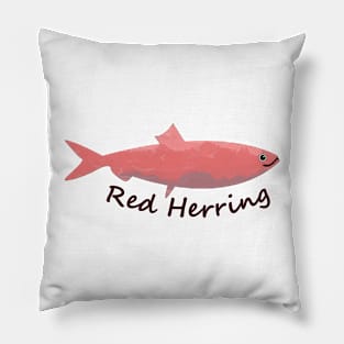 Red herring Pillow