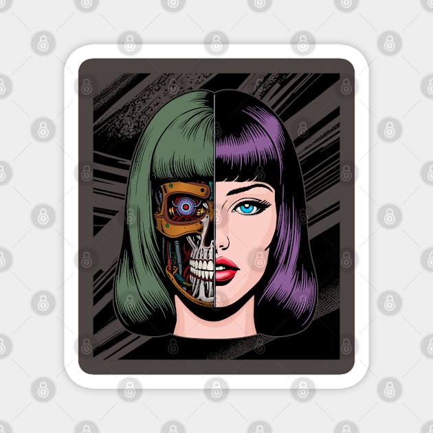 Binary Beauty Magnet by SunGraphicsLab