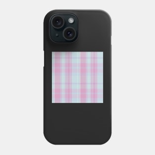 Pastel Aesthetic Conall 2 Hand Drawn Textured Plaid Pattern Phone Case