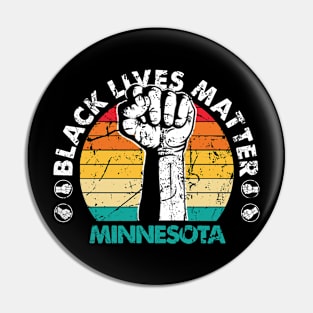 Minnesota black lives matter political protest Pin