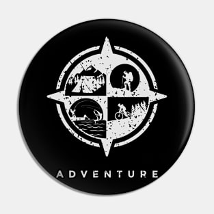 outdoor adventure Pin