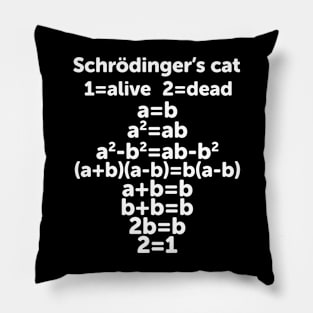 Schrödinger's Cat Pillow