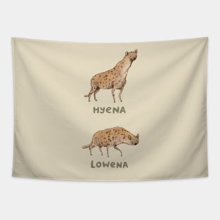 Hyena Lowena Tapestry