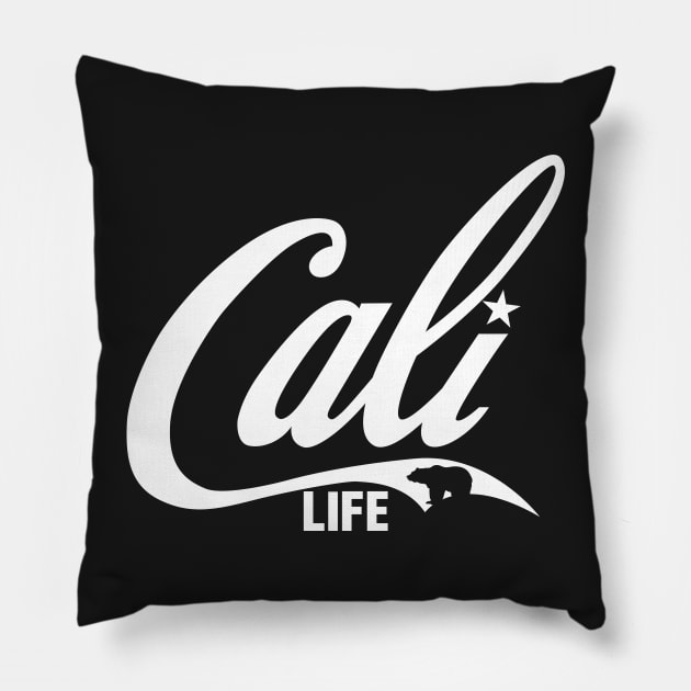 ENJOY CALIFORNIA Pillow by Louieloco