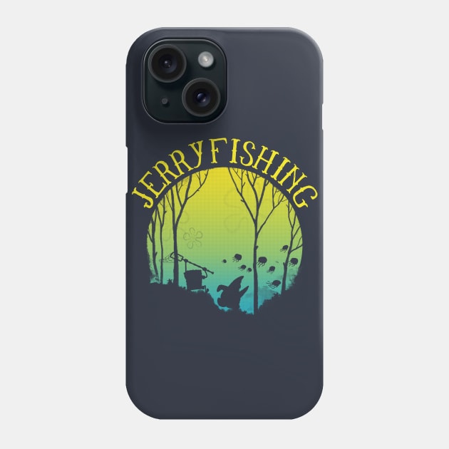 Jerryfishing Phone Case by josephgoh1211