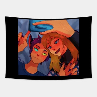 Catra And Adora Tapestry