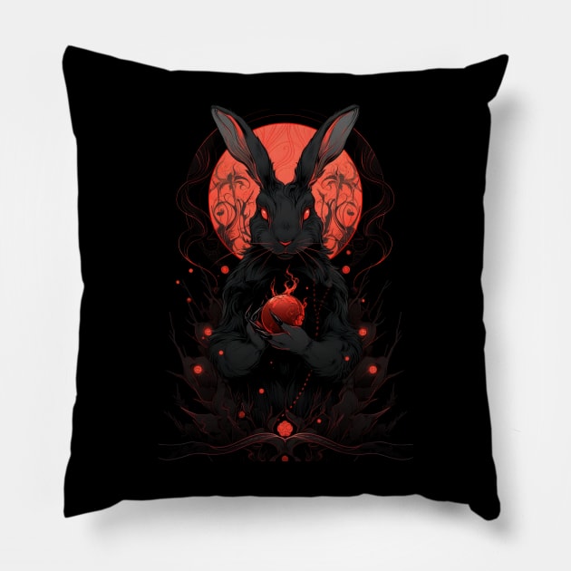 Inle's Sinister Easter Pillow by VoidCrow