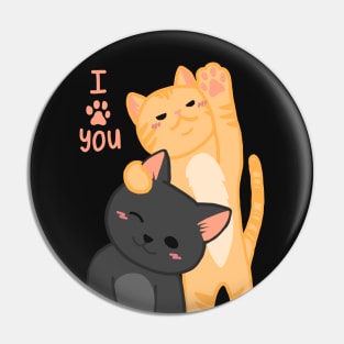 COUPLE CAT Pin