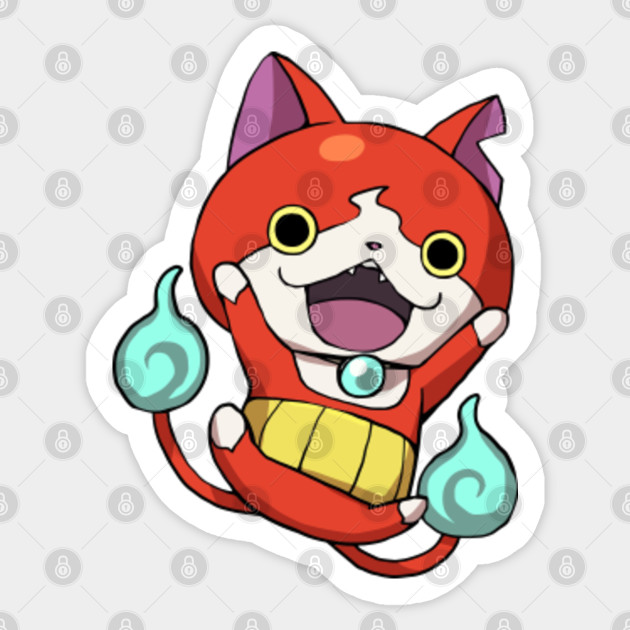 Jibanyan Yo Kai Watch Yo Kai Watch Sticker Teepublic