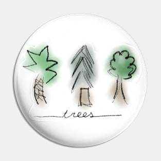 Trees Pin