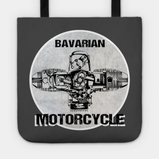 Bavarian Motorcycle BMW Boxermotor Germany Tote