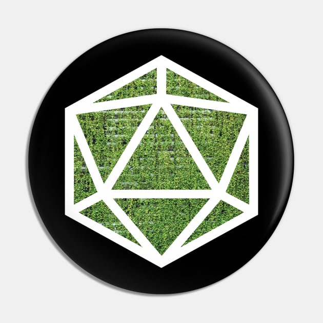 D20 Decal Badge - Druid's Bless Pin by aaallsmiles