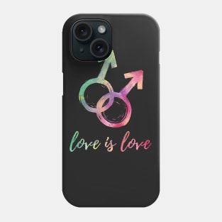 Love is Love Queer Rainbow Phone Case