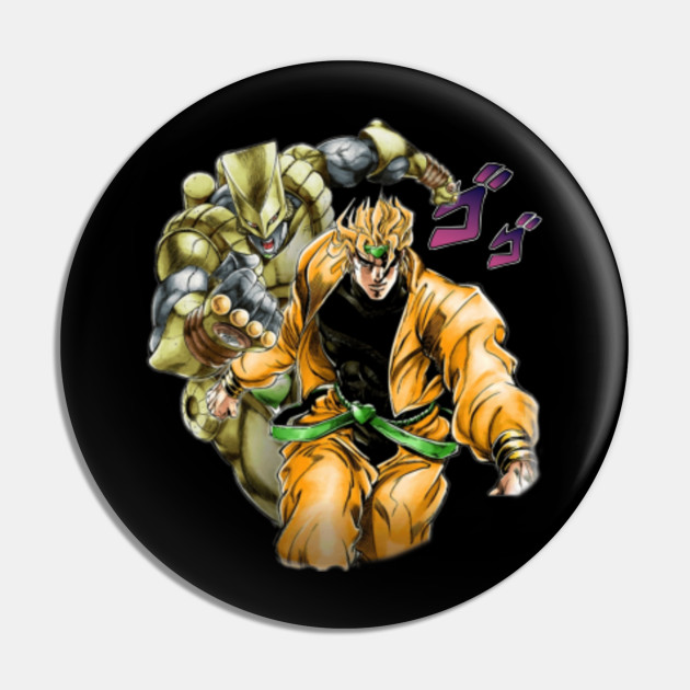 Dio The World Stand Jojo S Bizarre Adventure Anime Otaku Jojos Bizarre Adventure Pin Teepublic Uk