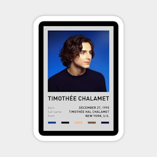 Timothée Chalamet Magnet