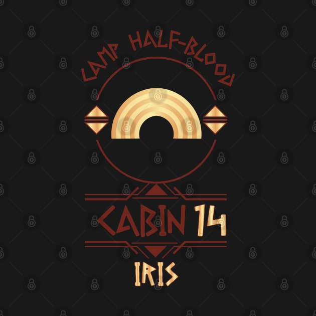 Cabin #14 in Camp Half Blood, Child of Iris – Percy Jackson inspired design by NxtArt