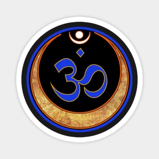 OM: Moon Crescent Magnet