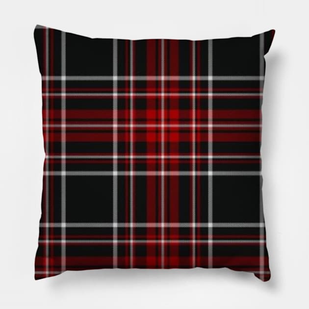 tartan pattern Pillow by WitchyAesthetics